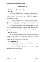 Đề tài Thiết kế và chế tạo máy chiết rót bán tự động