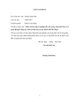 Quản lý chất lượng bê tông nhà cao tầng CT27A3, khu đô thị thành phố giao lưu   hà nội 