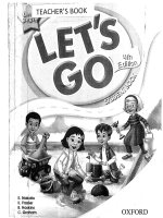 Teacher’s book let 8 egin let’s go 4th edition student book 