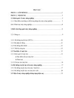 Đề tài Khai thác kết cấu nguyên lý hoạt động của các loại máy nông nghiệp