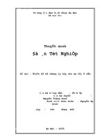 Đề tài  THIẾT KẾ HỆ THỐNG LY HỢP CHO XE TẢI 8 TẤN