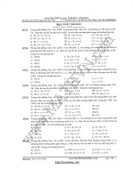 tài liệu ôn thi trung học phổ thông quốc gia môn toán 