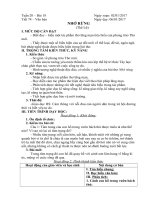 Nhớ rừng (Thế lữ) giáo án ngữ văn 8