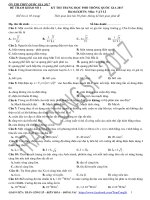 ĐỀ THAM KHẢO THPT QUỐC GIA  2017  MÔN VẬT LÝ