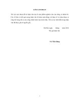 Đánh giá hiệu quả kinh tế và môi trường của rừng trồng keo và bạch đàn trên địa bàn huyện ba vì và huyện thạch thất, thành phố hà nội 