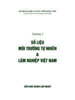 Số liệu môi trường tự nhiên và lâm nghiệp Việt Nam