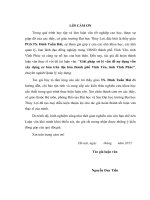 Giải pháp xử lí vấn đề nợ đọng vốn xây dựng cơ bản trên địa bàn thành phố vĩnh yên, tỉnh vĩnh phúc 