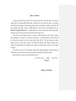 Giải pháp đảm bảo tiến độ công tác giải phóng mặt bằng trong thực hiện các dự án đầu tư xây dựng tại công ty đầu tư phát triển thủy lợi sông nhuệ 