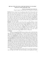 Hiệu quả tiêu hao năng lượng dọc đường của giải pháp nhám gia cường trên dốc nước