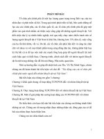 Tác động của các tổ chức phi chính phủ nước ngoài đến nhóm khuyết tật tại việt nam