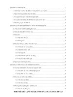 THIẾT KẾ KHO LẠNH BẢO QUẢN TRÁI CÂY NĂNG SUẤT 250 TẤN