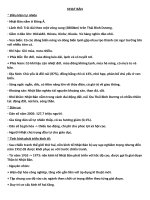 Đề cương địa lí lớp 11