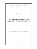 Phương pháp mô hình hóa và kiểm chứng các hệ thống hướng sự kiện
