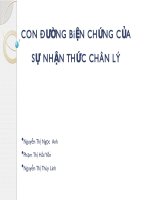 triết con đường nhận thức chân lý