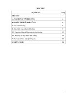 Tiểu luận sai phạm về quản lý thu chi tài chính