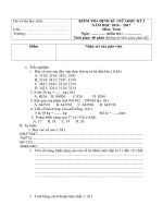 de toan lop 4 theo thong tu 22