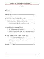 Nghiên cứu hệ thống điều khiển dây chuyền sản xuất xi măng - công ty xi măng quang sơn