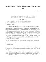 tôn giáo hòa hảo ở việt nam