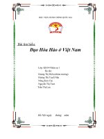 quản lý nhà nước về văn hóa và tôn giáo   đạo hòa hảo 