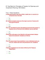 81 test bank for principles of taxation for business and investment planning 15th edition