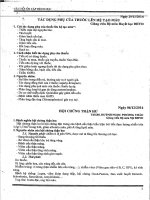 Câu hỏi ôn tập môn Bệnh Học