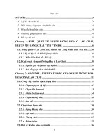 Biến đổi nhà ở truyền thống của người Mông Hoa tại xã Lao Chải, huyện Mù Cang Chải, tỉnh Yên Bái