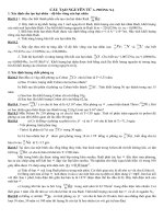 bài tập vật lý hạt nhân tự luận và trắc nghiệm