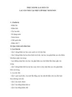 Giáo án Dạy trẻ đọc thơ