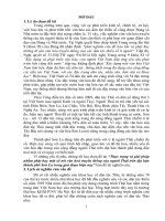 Thực trạng và giải pháp nhằm phát huy một số nét văn hoá truyền thống của người thái trên địa bàn thành phố sơn la trong giai đoạn hiện nay