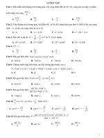 trắc nghiệm Chương 6 Đại Số 10