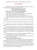 1  đề cương ôn thi công chức môn chung