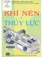 Khí nén và thủy lực  trần thế san, trần thị kim lang 