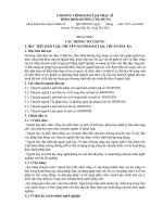 CHƯƠNG TRÌNH ĐÀO TẠO THẠC SĨ THEO ĐỊNH HƯỚNG ỨNG DỤNG