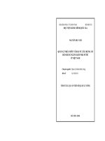 QUẢN LÝ NHÀ NƯỚC VỀ ĐẦU TƯ XÂY DỰNG CƠ BẢN BẰNG NGÂN SÁCH NHÀ NƯỚC Ở VIỆT NAM