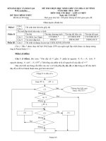 De thi chinh thuc HSG 2016 2017 mon TIN HOC CAP TINH