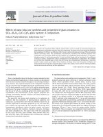 Gốm thủy tinh và các ứng dụng trong thực tế