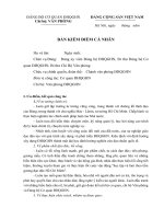 Ban kiem diem ca nhan đảng viên