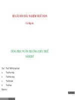 Bộ câu hỏi trắc nghiệm thuế thu nhập doanh nghiệp -ôn thi công chức thuế năm 2017 (update đáp án)