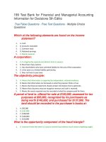 199 test bank for financial and managerial accounting information for decisions 5th editio