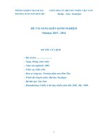 Một số biện pháp dạy kỹ năng sống cho trẻ 5 6 tuổi tại trường mầm non kim thư 