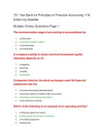 151 test bank for principles of financial accounting 11th edition by needles