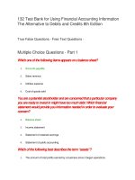 132 test bank for using financial accounting information the alternative to debits and credits 8th edition
