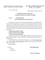 Mẫu thư mời tham gia chương trình đào tạo thạc sĩ