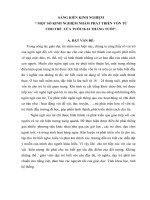 MỘT SỐ KINH NGHIỆM NHẰM PHÁT TRIỂN VỐN TỪ CHO TRẺ  LỨA TUỔI 1824 THÁNG TUỔI