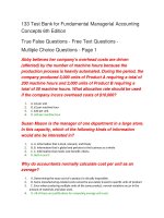133 test bank for fundamental managerial accounting concepts 6th edition