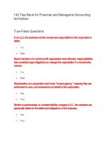 142 test bank for financial and managerial accounting 3rd edition