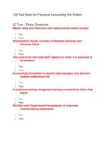 148 test bank for financial accounting 3rd edition