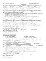 1000 Câu lí thuyết Hóa 12 ôn thi phổ thông quốc gia 2017 cực hay