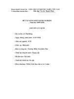 Kinh nghiệm chỉ đạo nâng cao chất lượng cho trẻ hoạt động âm nhạc ở trường mầm non 