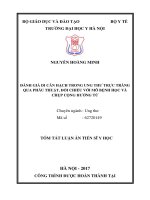 Đánh giá di căn hạch trong ung thư trực tràng qua phẫu thuật, đối chiếu với mô bệnh học và chụp cộng hưởng từ (tt)